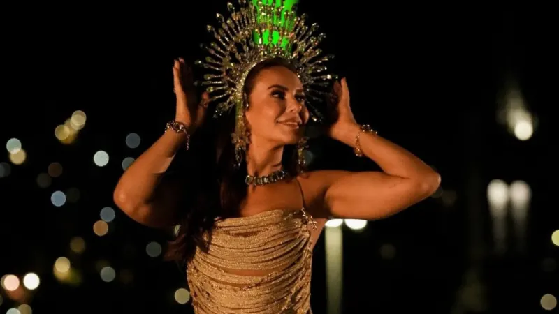 Imperatriz Leopoldinense oficializa Paolla Oliveira como nova Rainha de Bateria